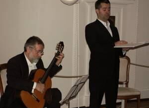 Milorad Romic und Klaus Wenk - Liederabend